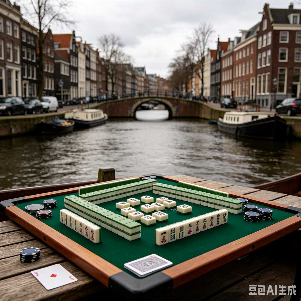 mahjong rack set of four