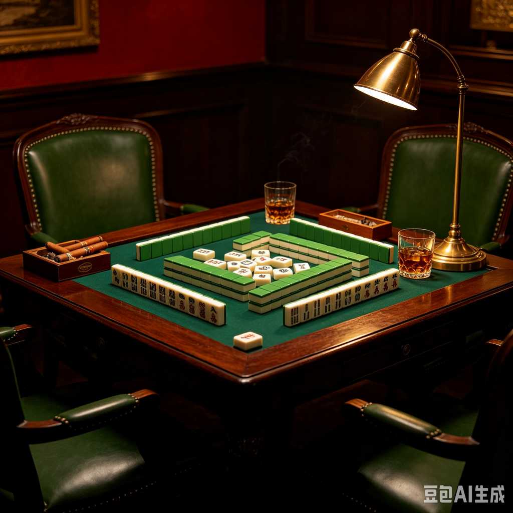 hand painted mahjong tiles