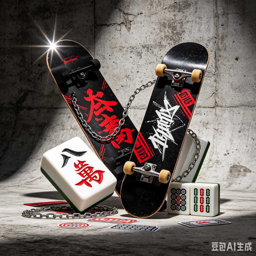 custom art mahjong set