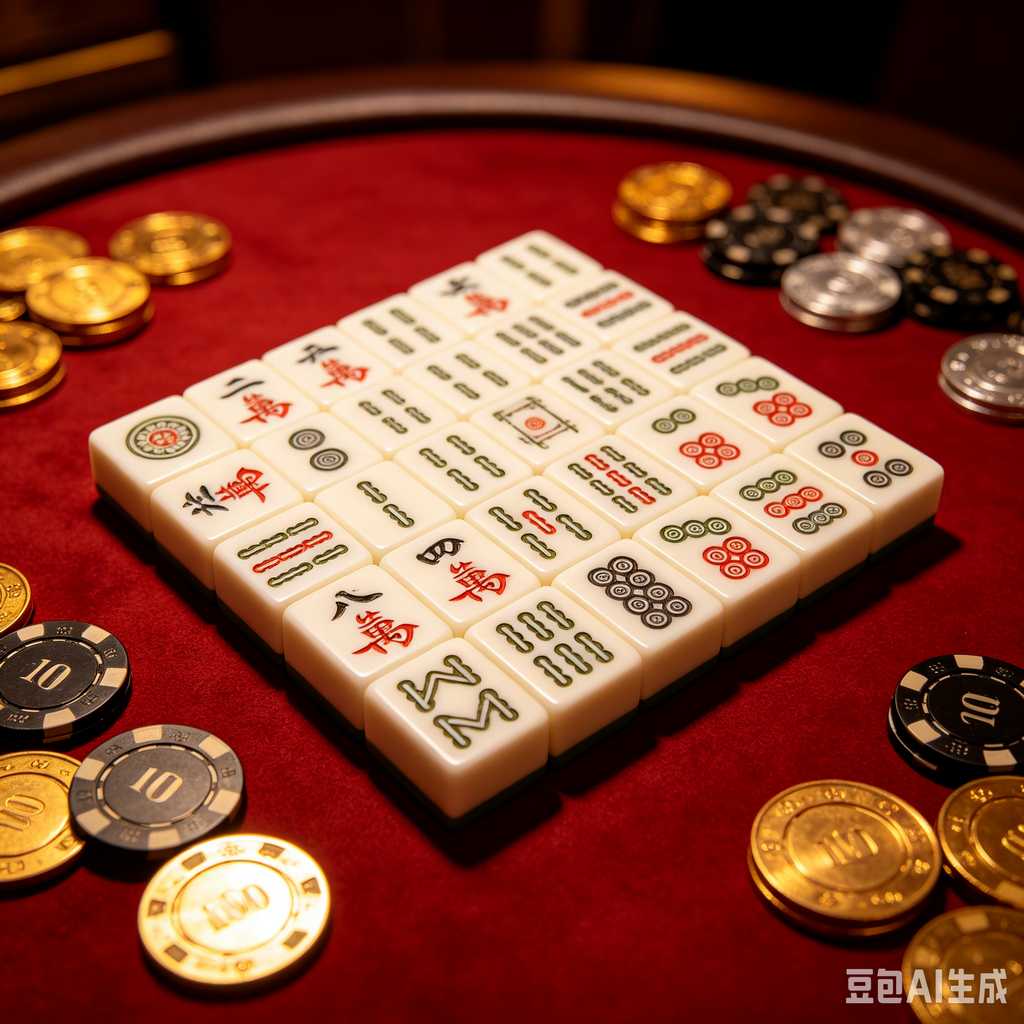 chinese style mahjong set